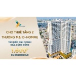 Cho thuê tầng 1 & tầng 2 thương mại D-Homme & D-Aqua